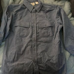 Men's Chamois Shirt, Traditional Fit. Like new. Medium LL Bean